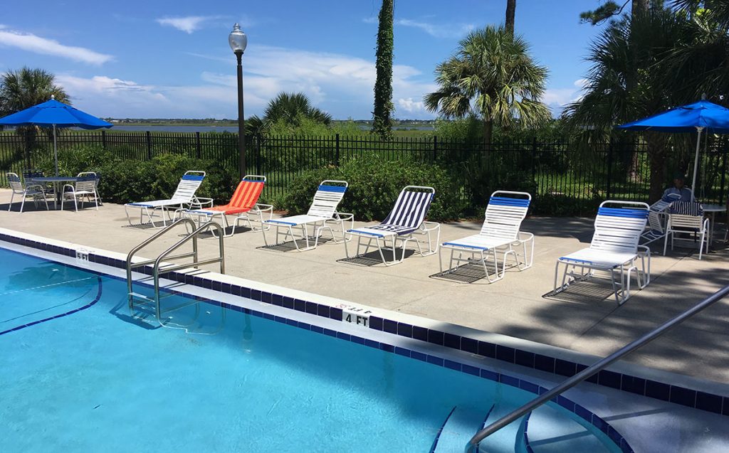 Conquistador Condominiums Located in the St. Augustine Shores, right